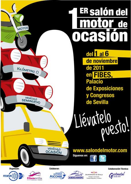 1 Salón del Motor de Ocasión de Sevilla, del 1 al 6 de noviembre de 2011 en Fibes