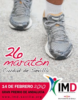 Cartel Maratón Ciudad de Sevilla
