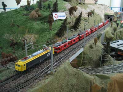 Hasta el 4 de enero de 2012, maquetas de trenes en miniatura en la estación de Santa Justa de Sevilla