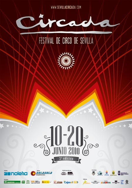 Cartel del Festival de Sevilla Circada 2010 Festival Circada de Sevilla 2010