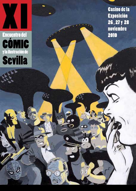La undécima edición del Encuentro del Cómic y la Ilustración de Sevilla será del 26 al 28 de noviembre de 2010
