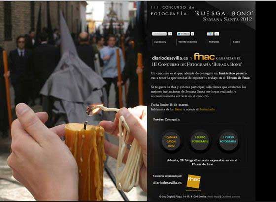 Exposición y tercera edición del Concurso de Fotografía 'Ruesga Bono' Semana Santa 2012