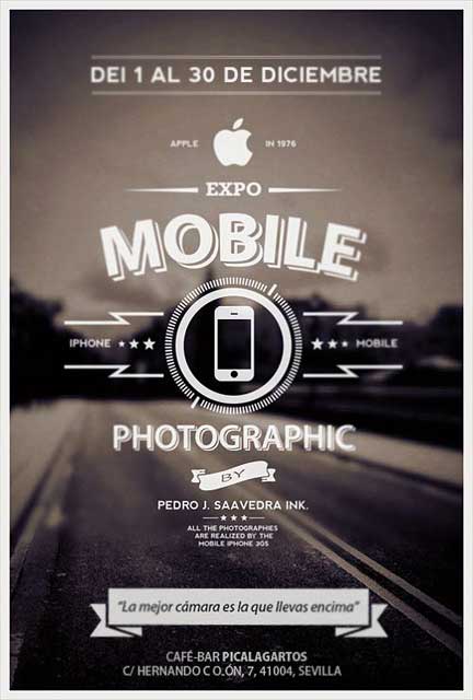 Del 1 al 30 de diciembre de 2011 exposición de fotografías hechas con un iPhone