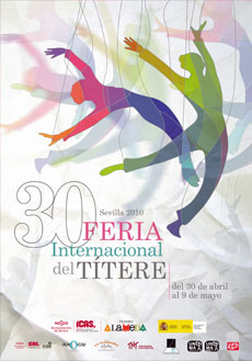 Cartel de la XXX Feria Internacional del Títere de Sevilla