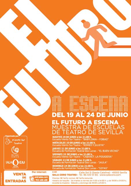 Del 19 al 24 de junio de 2012 la muestra de teatro joven de Sevilla en la Sala Cero