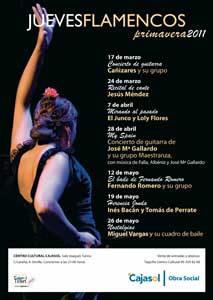 La compañía de Fernando Romero actúa en Los Jueves Flamencos de Cajasol en Sevilla