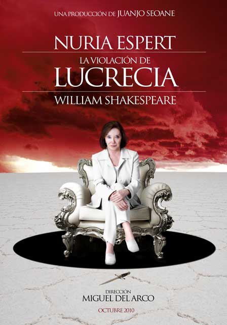 'La violación de Lucrecia' en Sevilla del 1 al 4 de diciembre de 2011 en el Teatro Lope de Vega de Sevilla