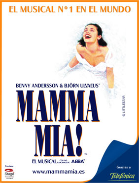 Mamma mia! en el auditorio de Alcalá de Guadaira, Sevilla