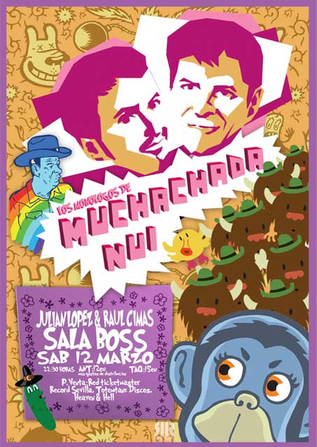 El humor Chanante en Sevilla con 'Los Monólogos de Muchachada Nui'