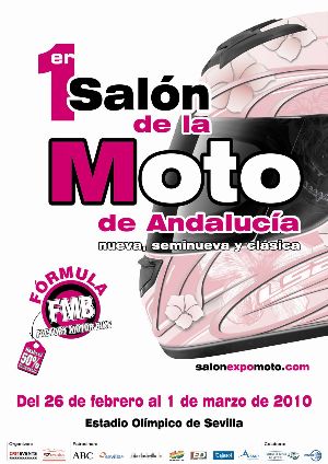 Cartel del I Salón de la Moto de Andalucía