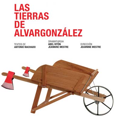 Cartel de Las Tierras de Alvargonzález de Antonio Machado en Sevilla